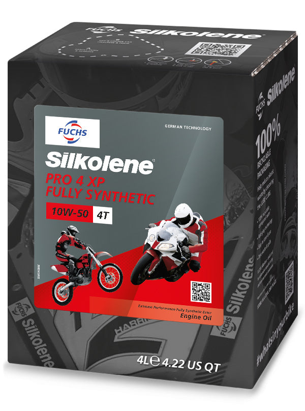 4T Silkolene Pro 4 (10W-50  4-Liter)